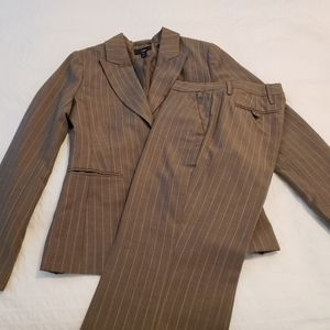 2 piece pinstripe suit